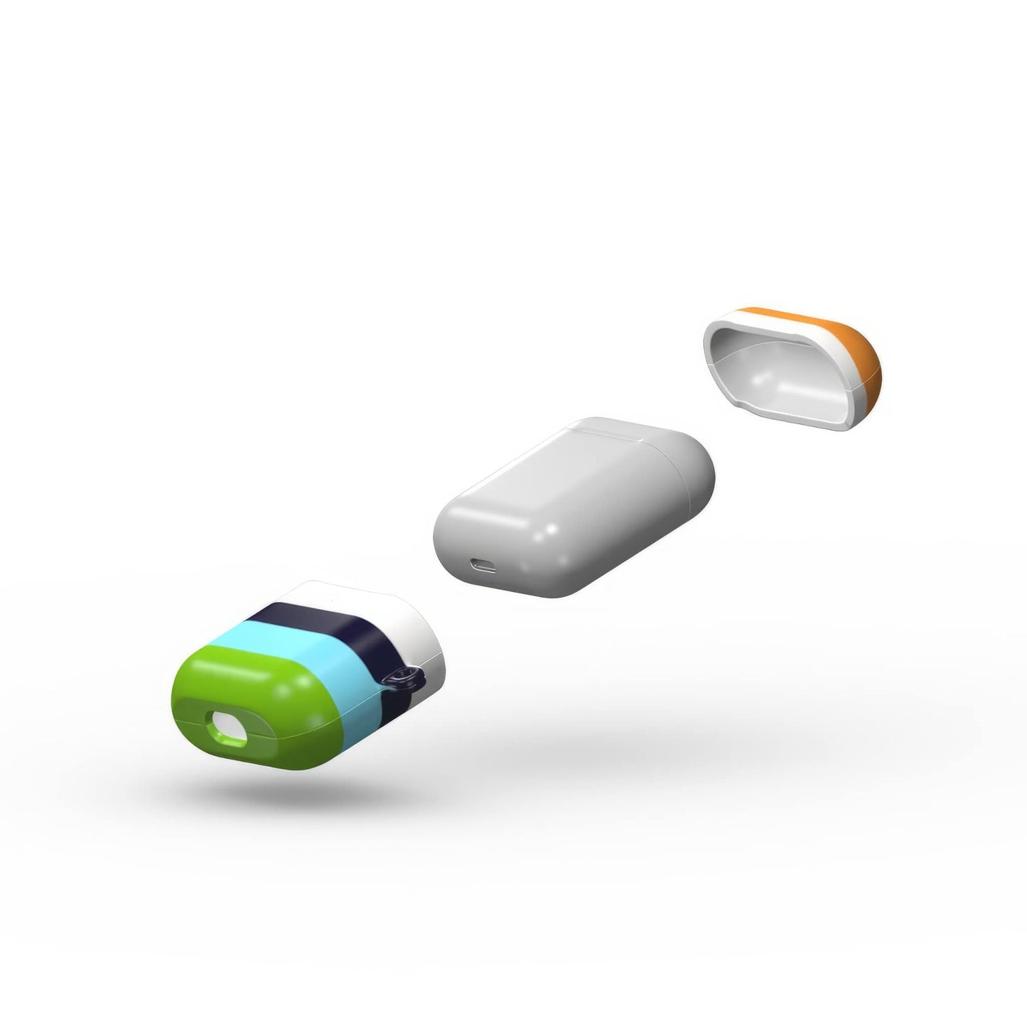Color Blocks Coastline Tough Apple AirPods Case