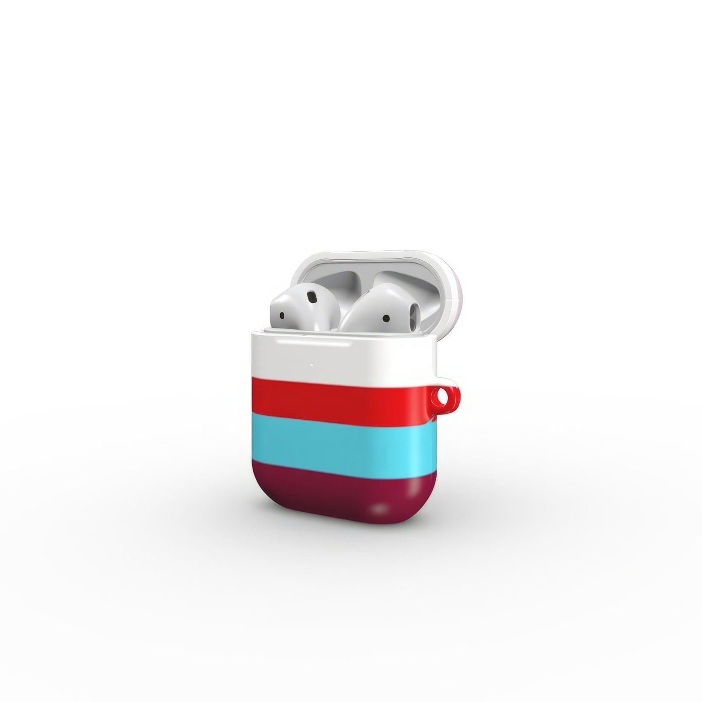Color Blocks Fuchsia Tough Apple AirPods Case