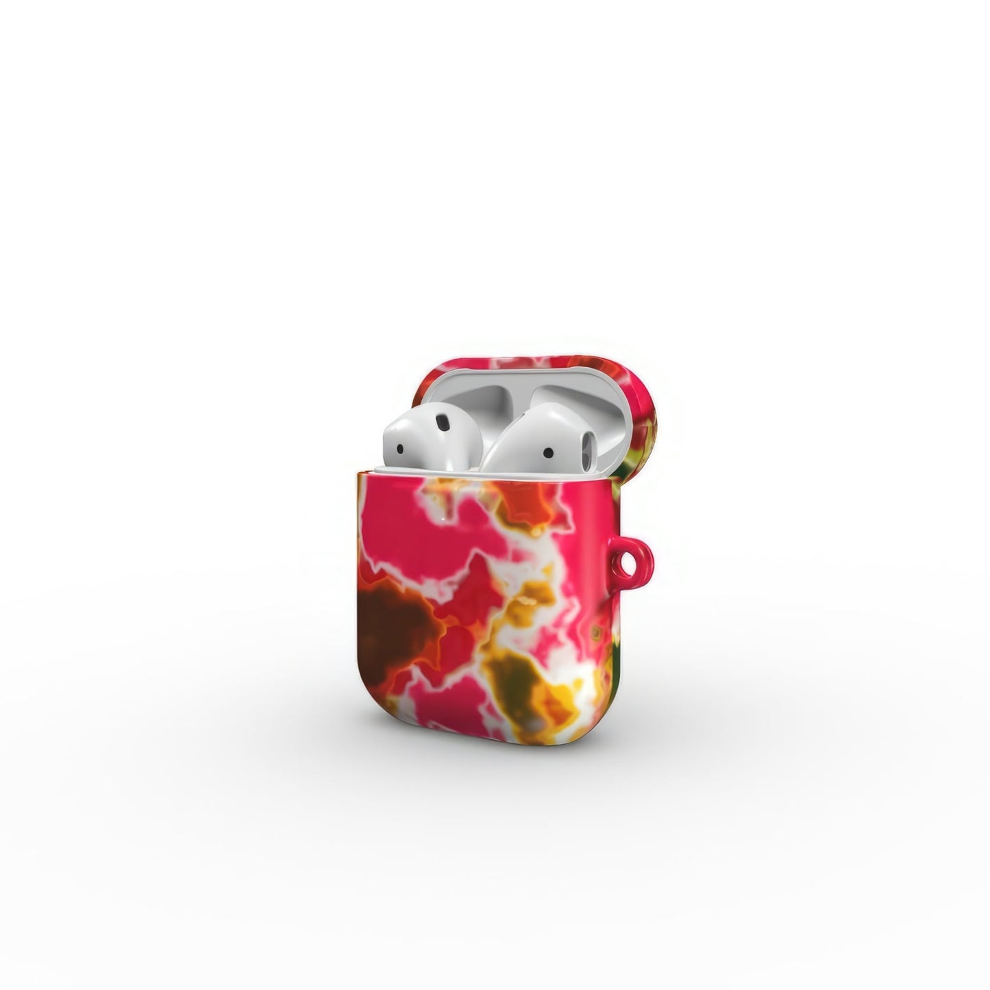 Neon Pink Rich Tough Apple AirPods Case