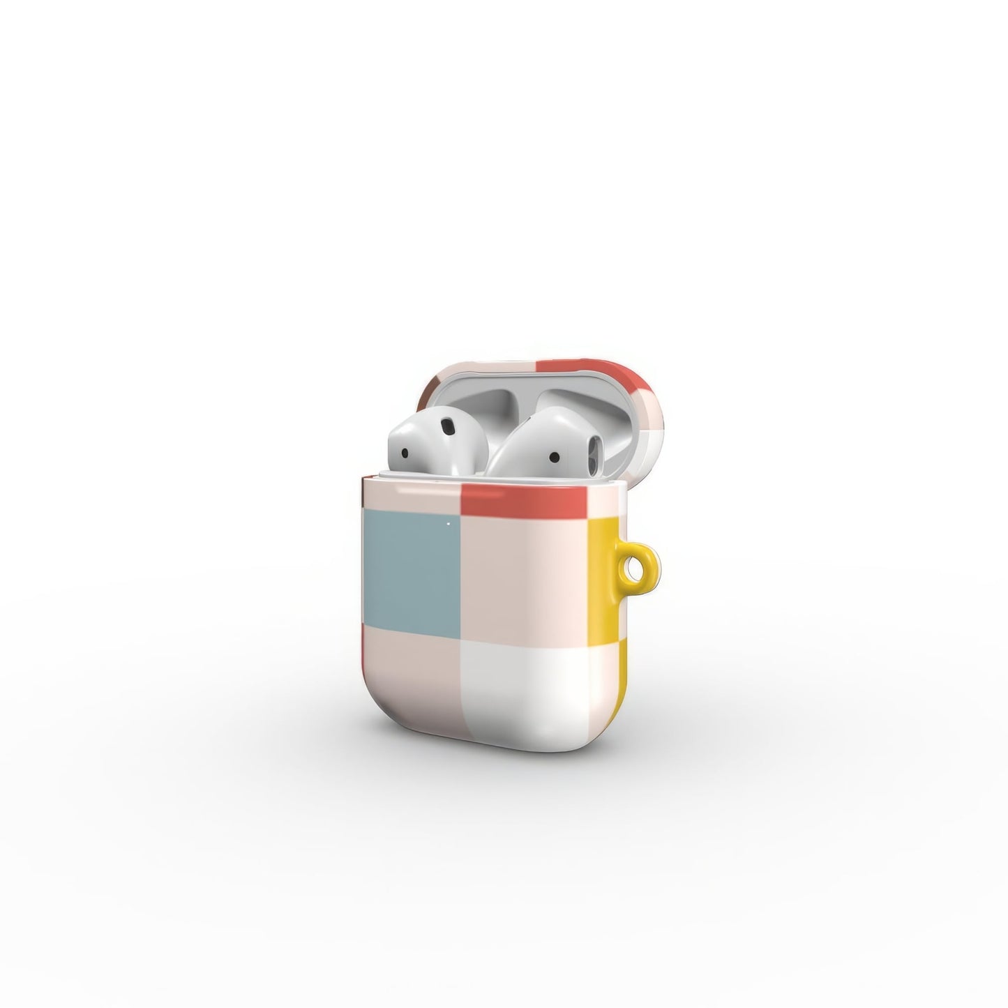 Pixel Grid Vintage Tough Apple AirPods Case