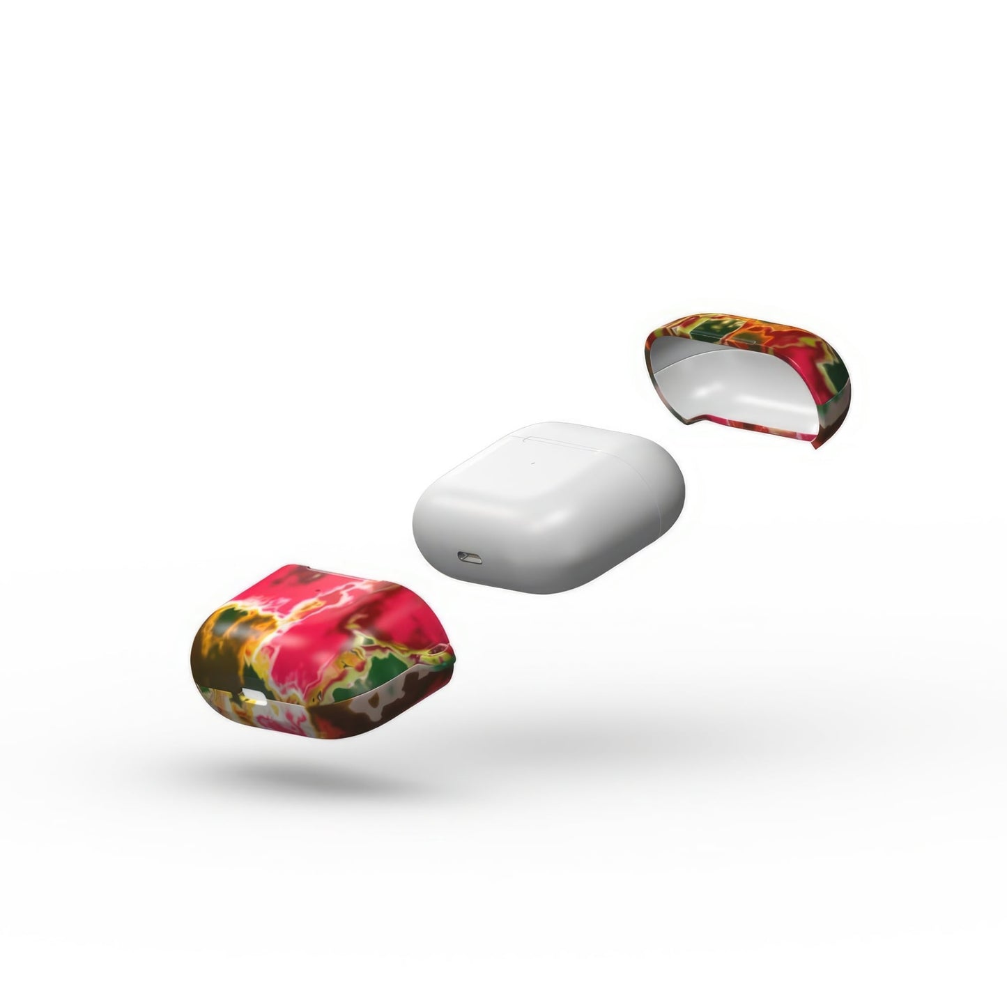 Neon Pink Rich Tough Apple AirPods Case