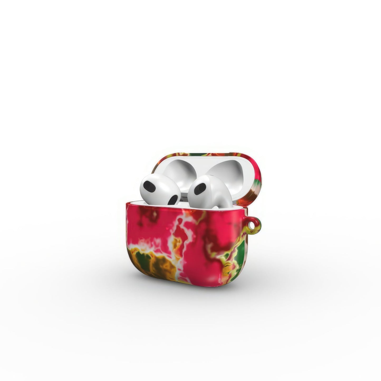 Neon Pink Rich Tough Apple AirPods Case