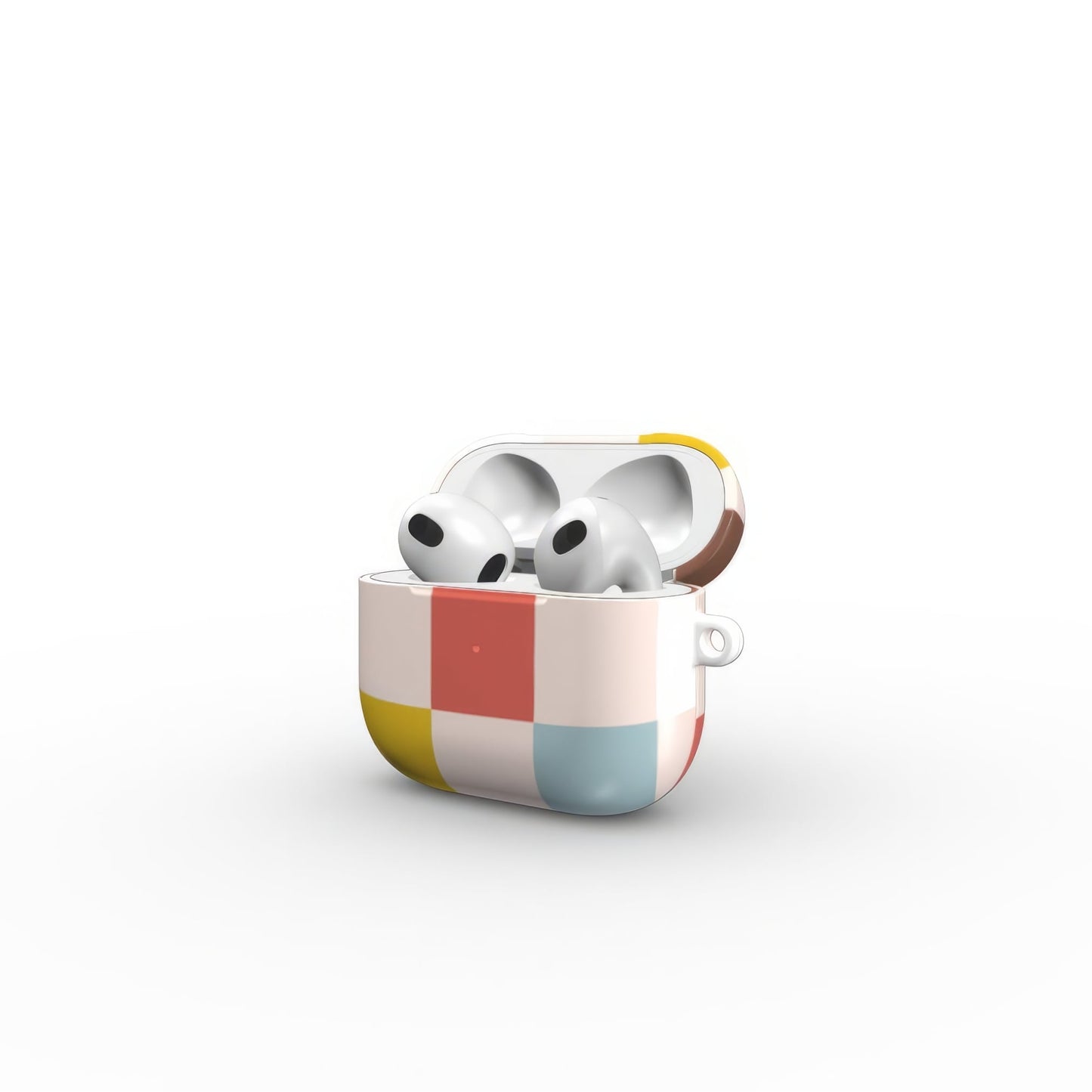 Pixel Grid Vintage Tough Apple AirPods Case
