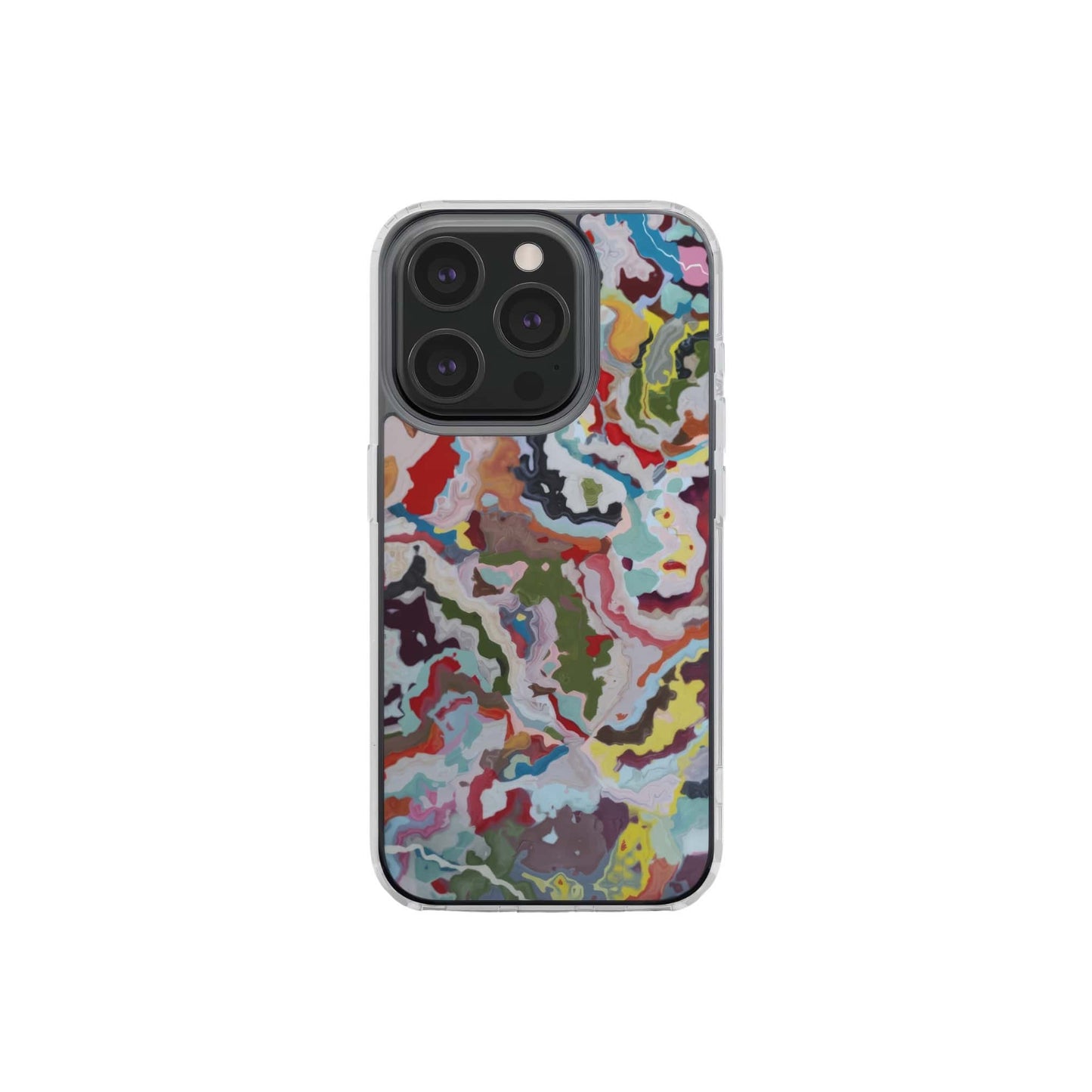 Bold Sprinkles Clear Phone Case