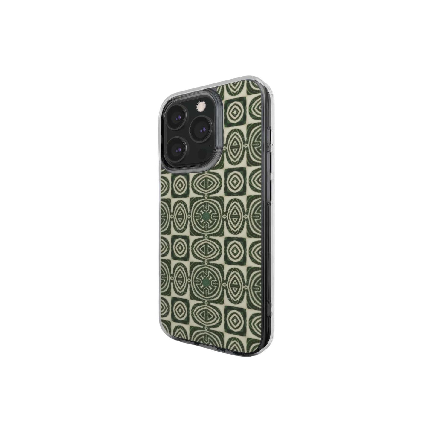 Wooden Snake #2 Clear Phone Case