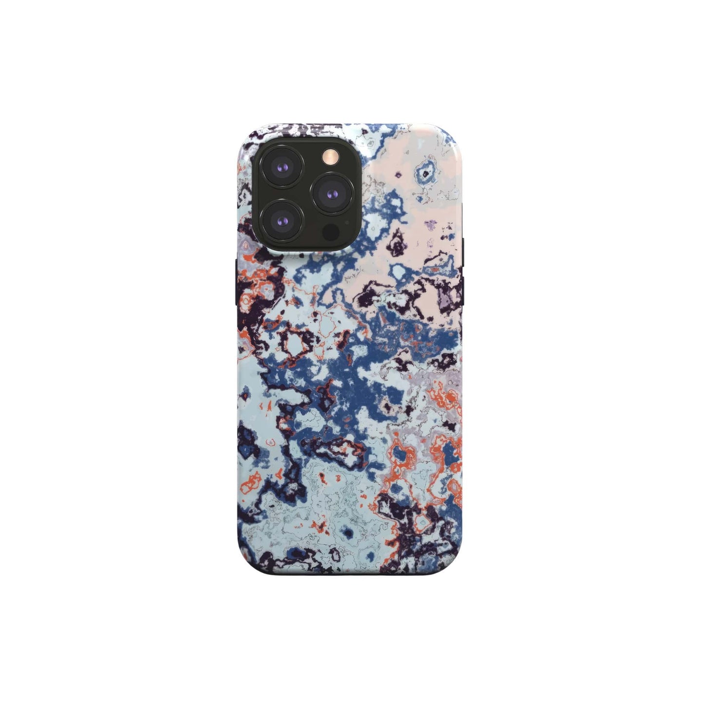 Blue Marble Mist MagSafe Tough Phone Case