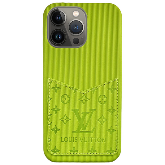 'LV' STRIPED POCKET | iPhone Cover