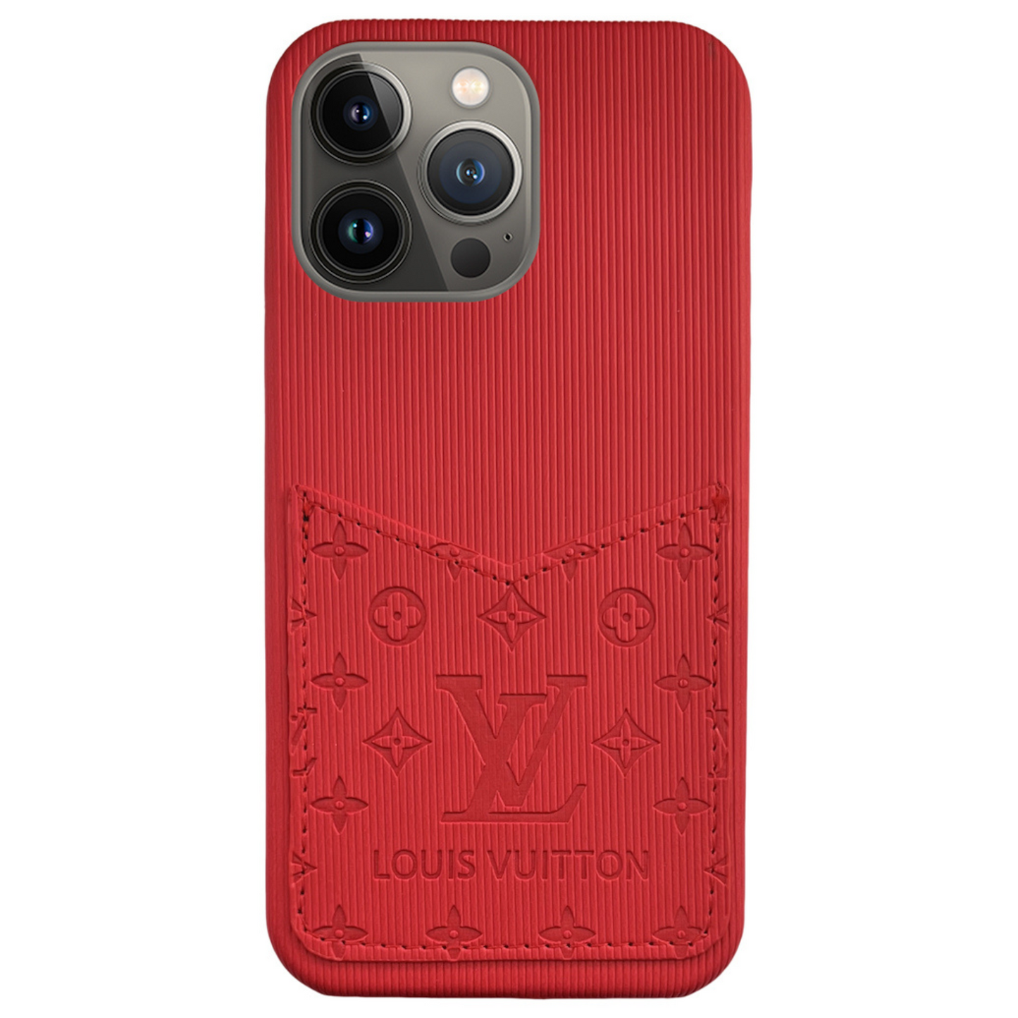 'LV' STRIPED POCKET | iPhone Cover