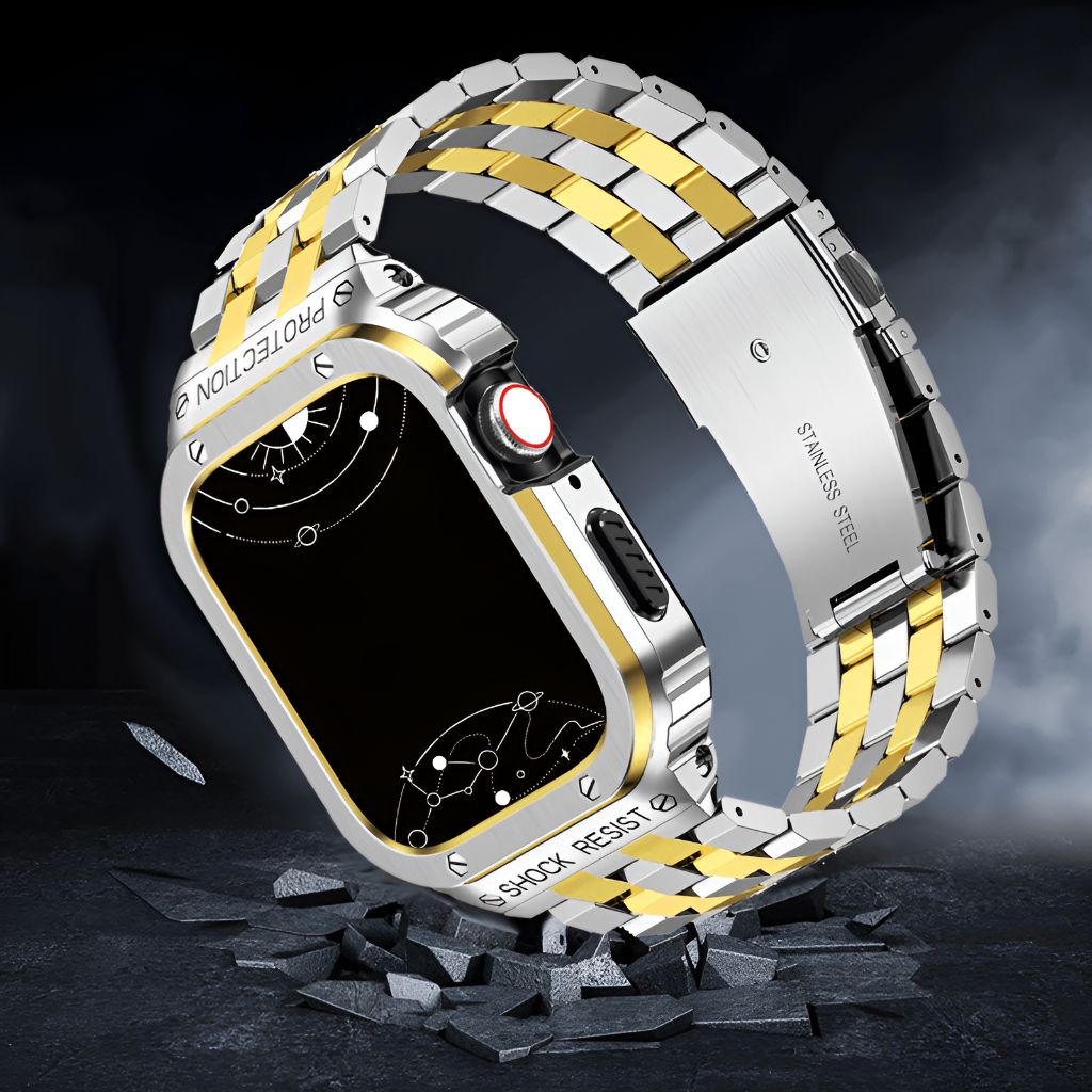 Agmen Stainless Steel Band + Case