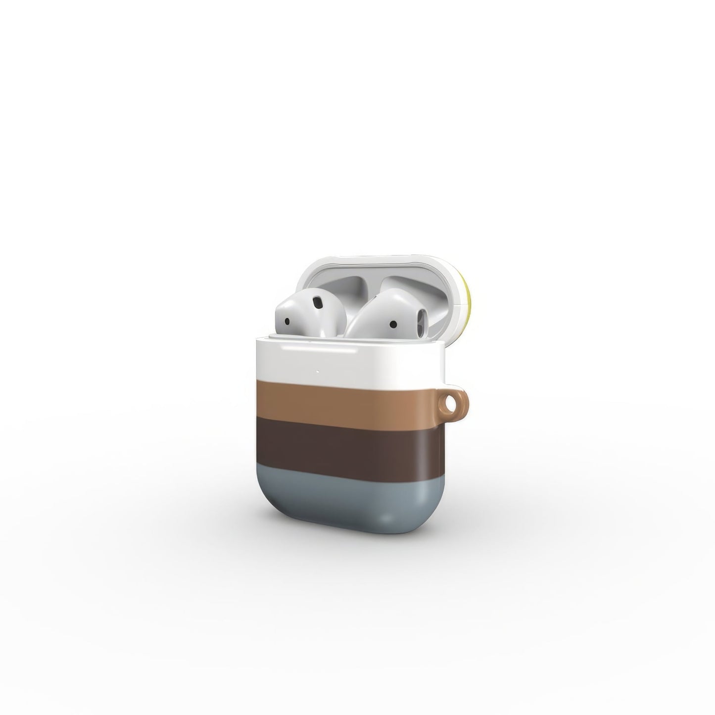 Color Blocks Gray Tough Apple AirPods Case