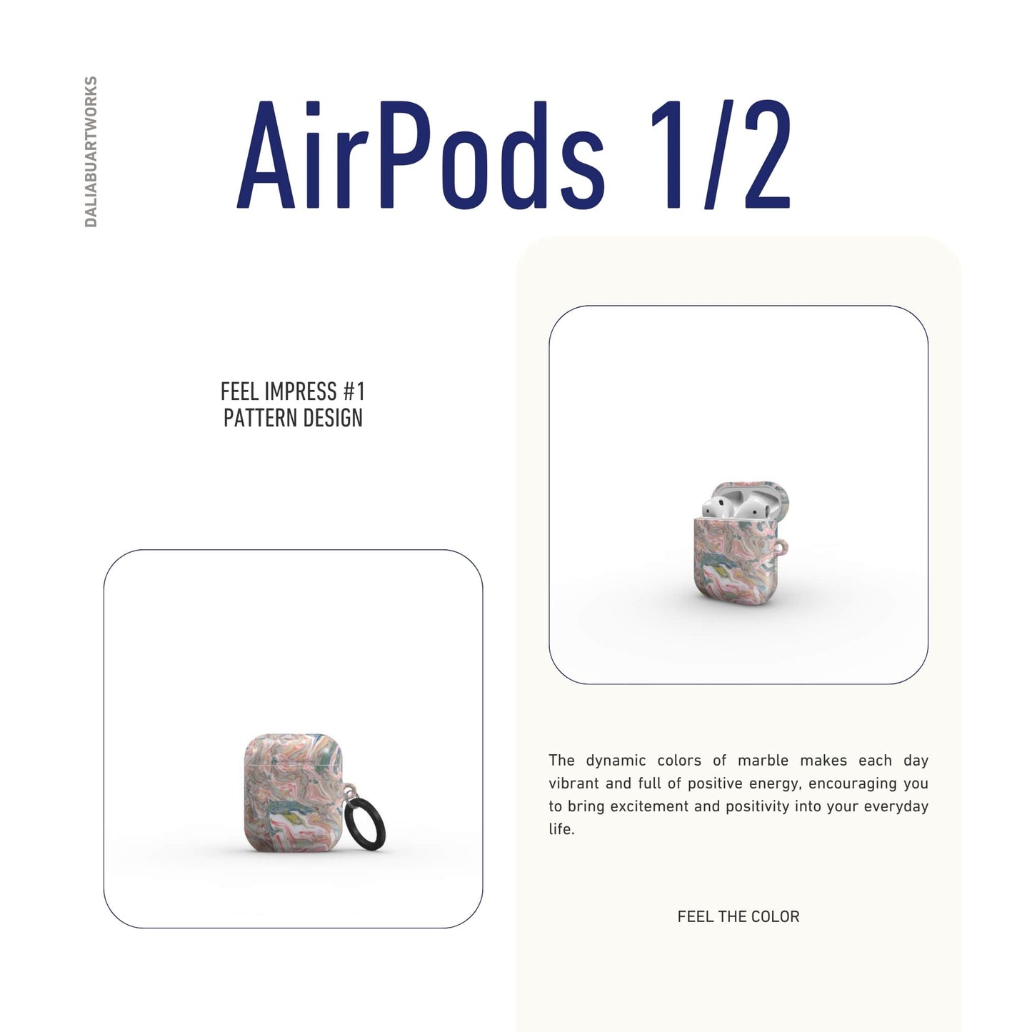 Feel Impress Tough Apple AirPods Case