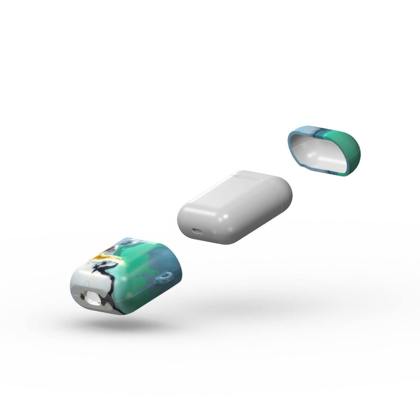 Oceans Breath Tough Apple AirPods Case