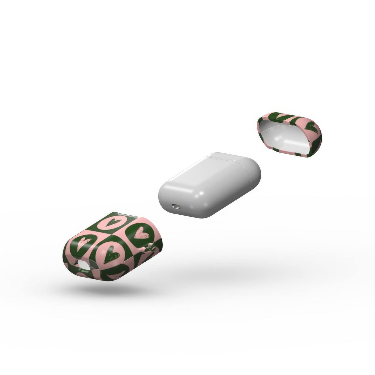 LovDot Vintage Rose Tough Apple AirPods Case