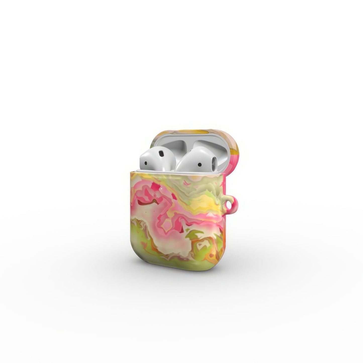 Neon Pink Light Tough Apple AirPods Case