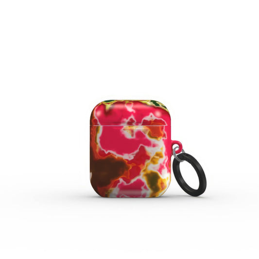 Neon Pink Rich Tough Apple AirPods Case