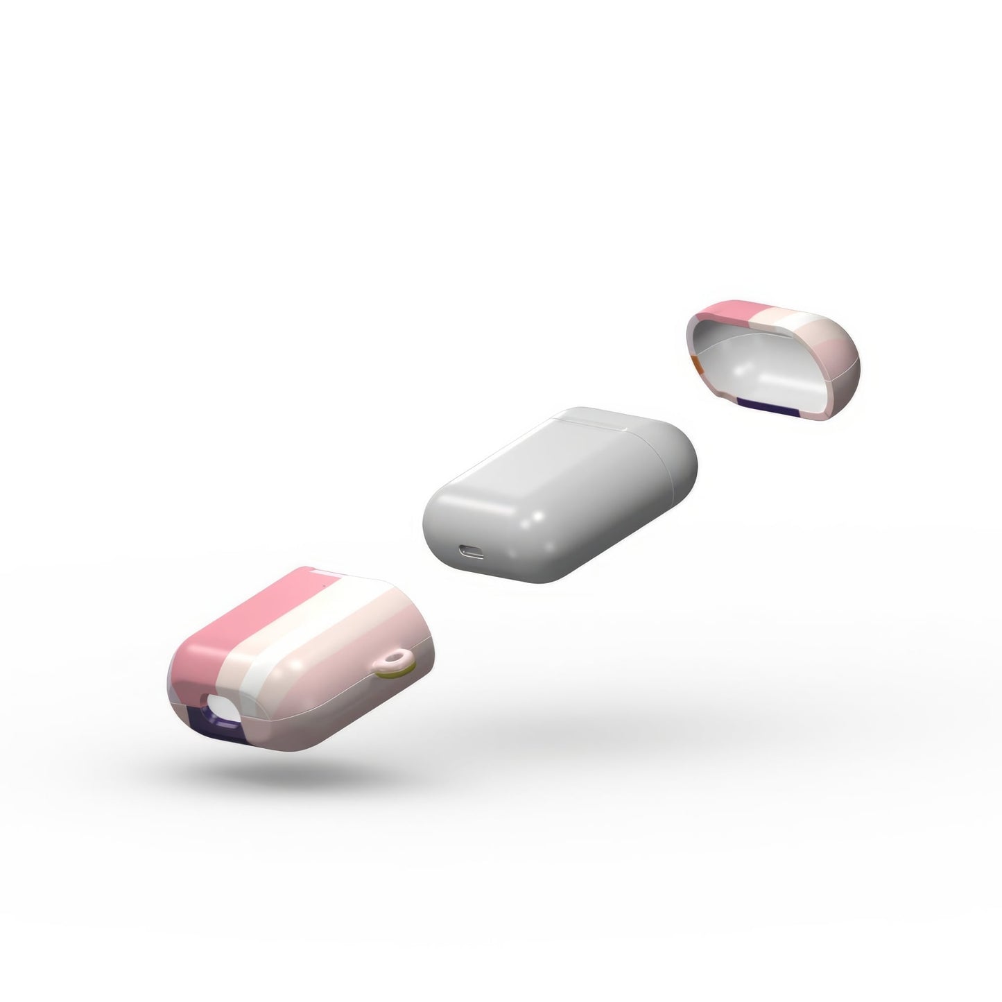 Parallel Flow Pink Tough Apple AirPods Case