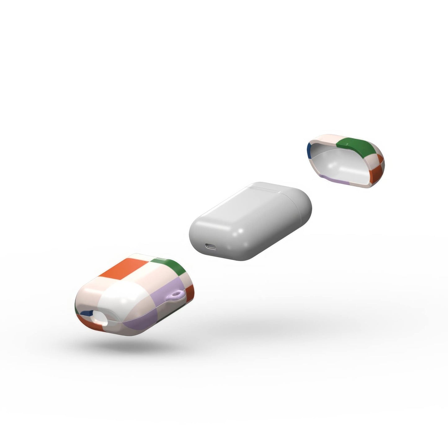 Pixel Grid Multi Tough Apple AirPods Case