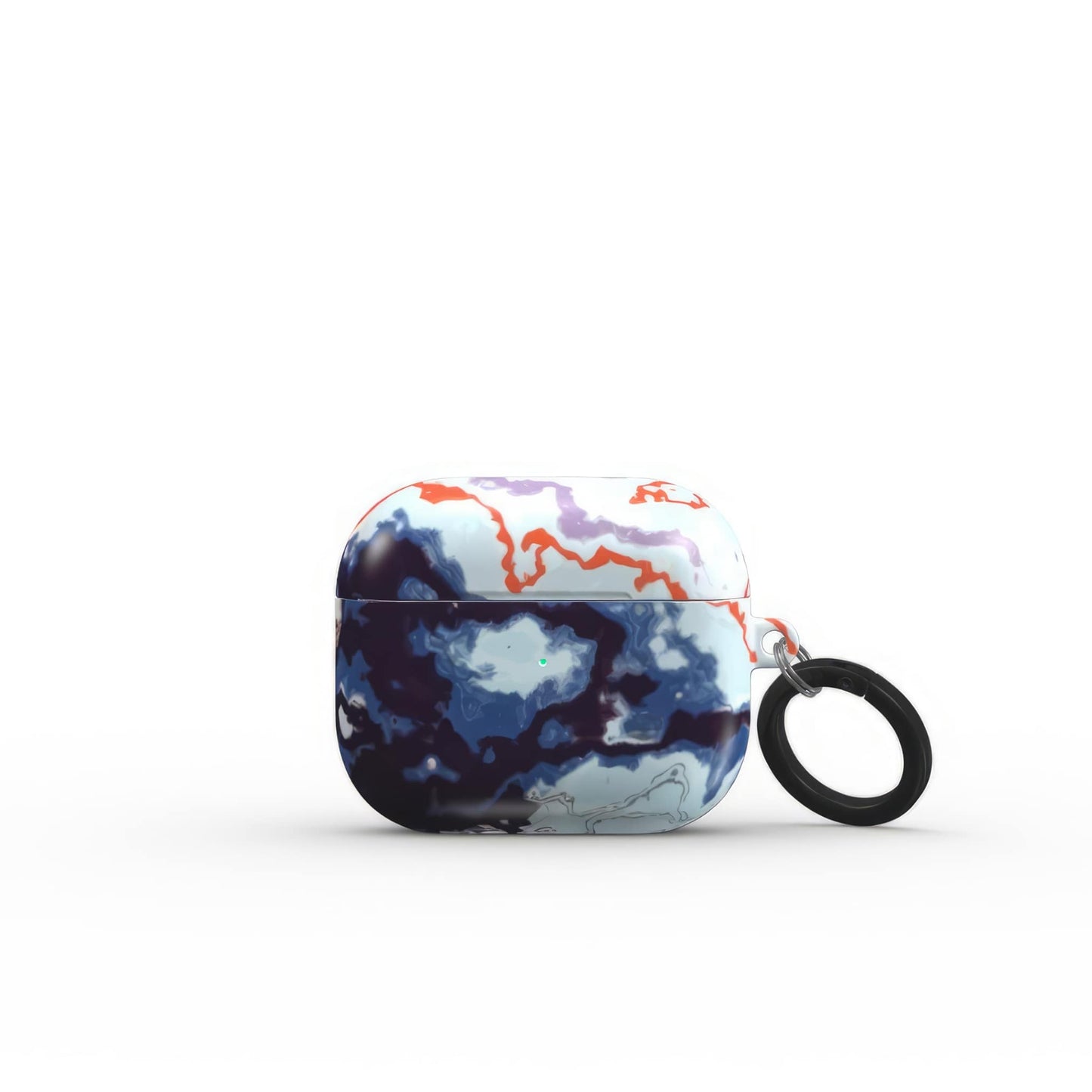 Blue Marble Veins Tough Apple AirPods Case