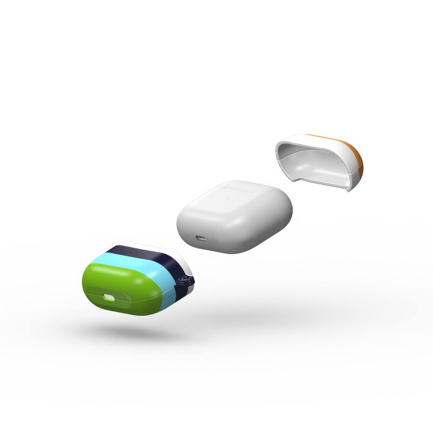 Color Blocks Coastline Tough Apple AirPods Case