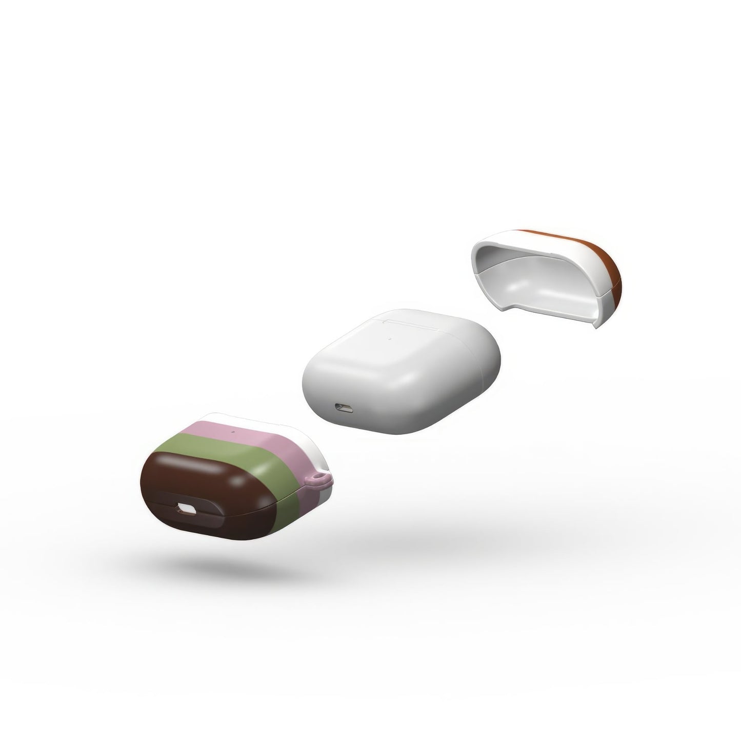 Color Blocks Forest Tough Apple AirPods Case