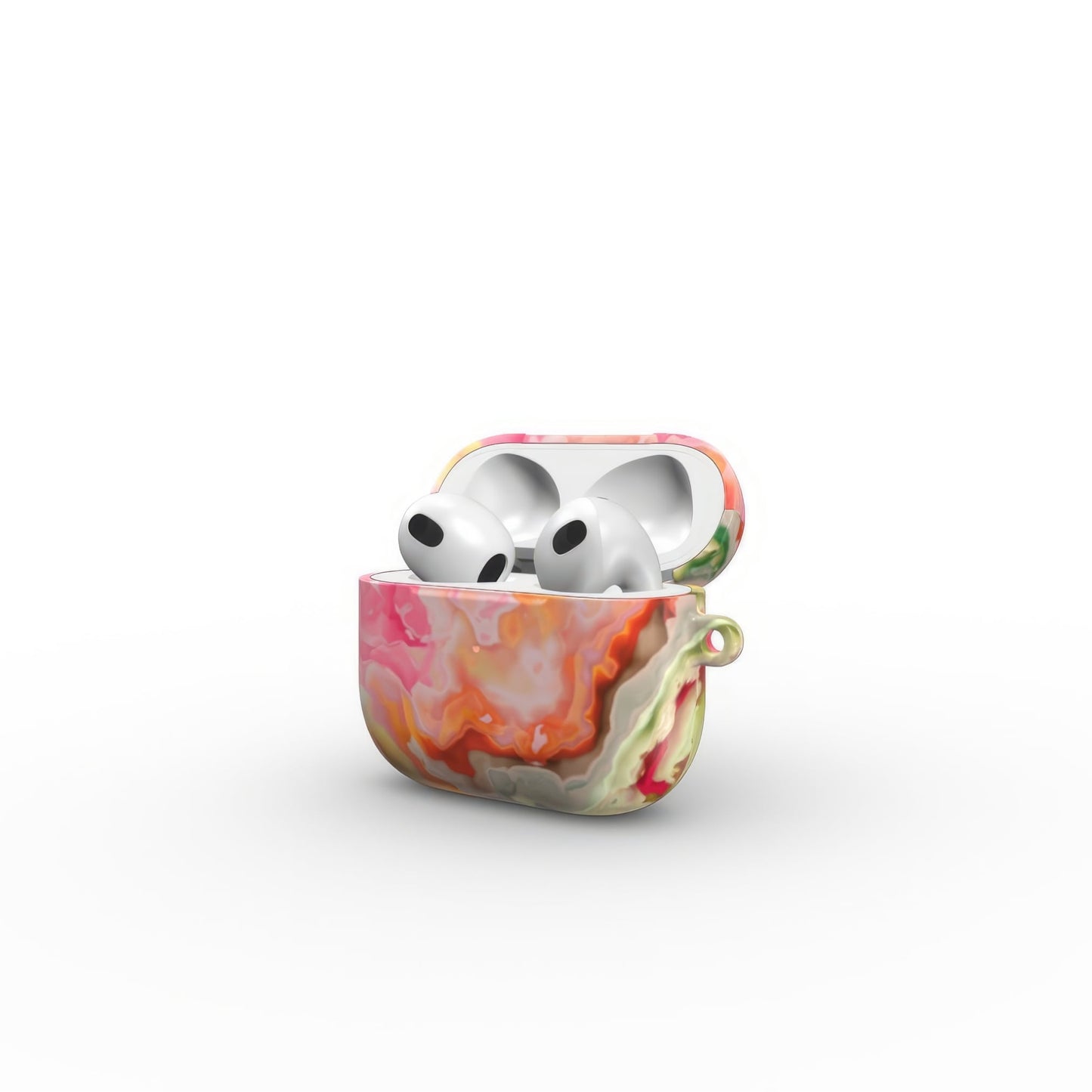 Neon Pink Light Tough Apple AirPods Case