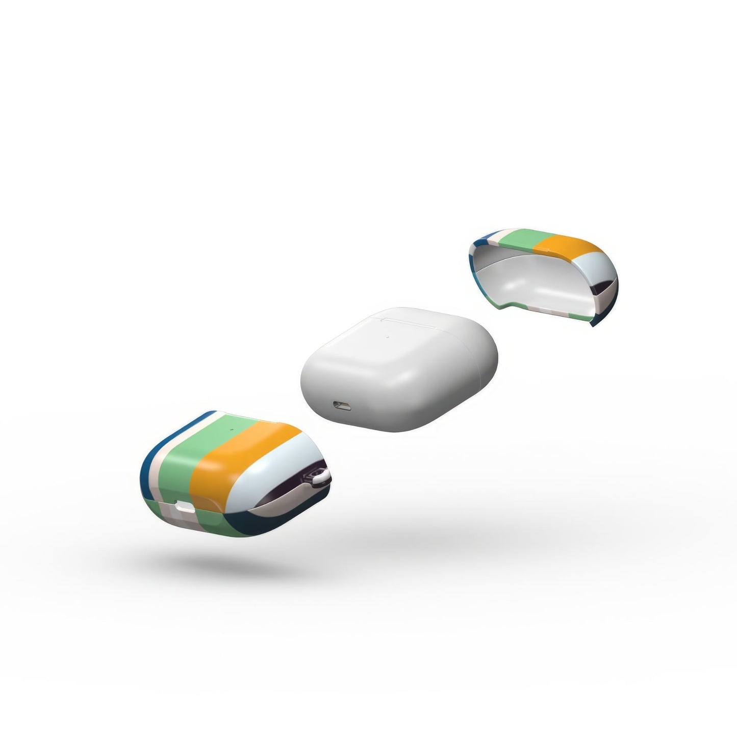 Parallel Flow Mint Tough Apple AirPods Case
