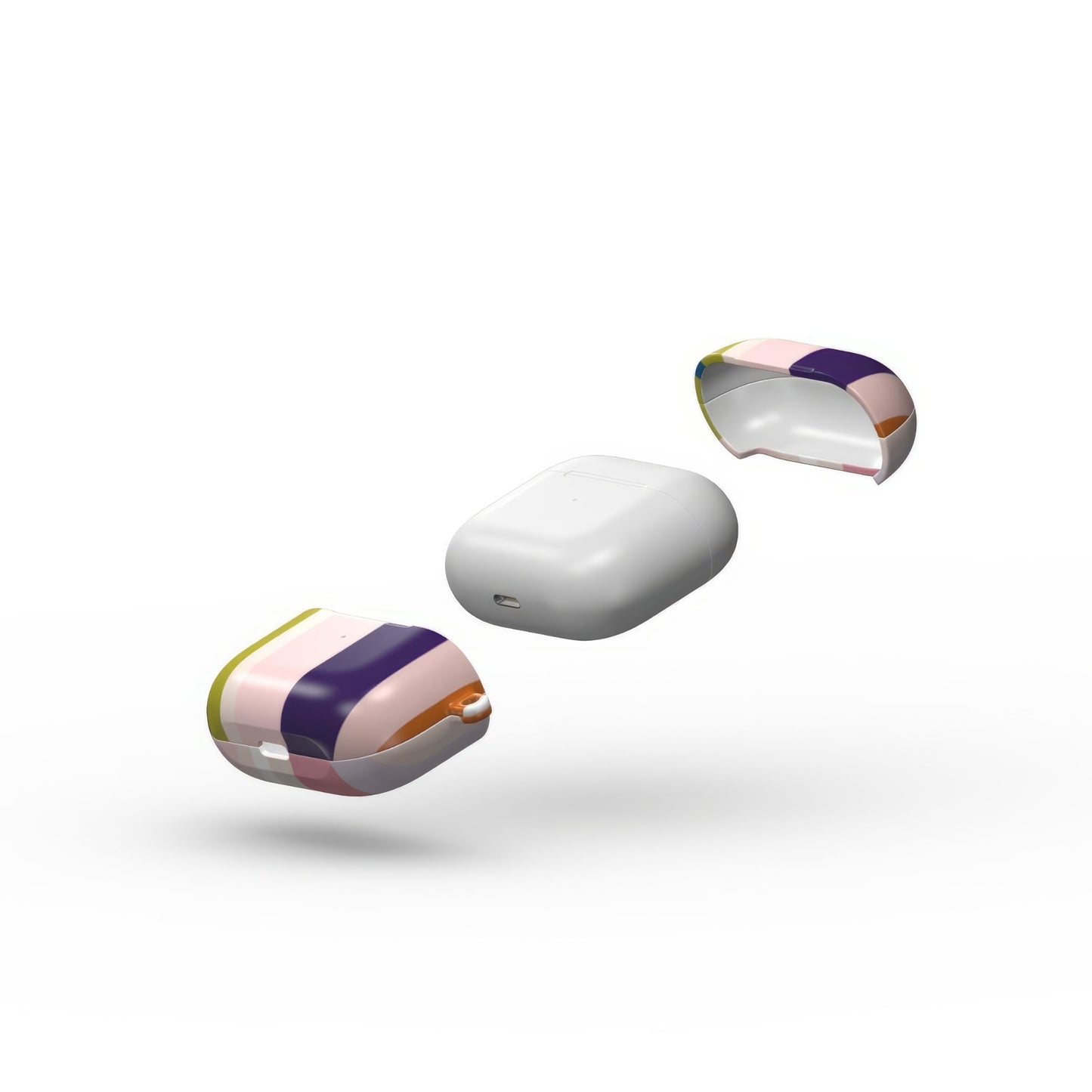 Parallel Flow Pink Tough Apple AirPods Case
