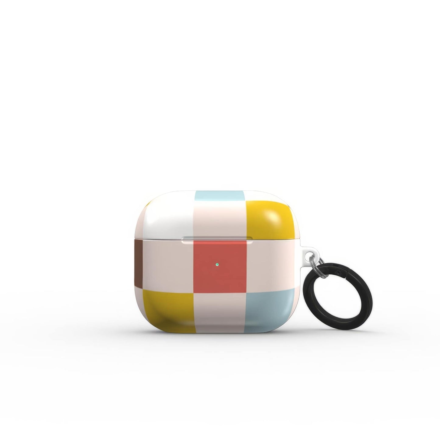 Pixel Grid Vintage Tough Apple AirPods Case