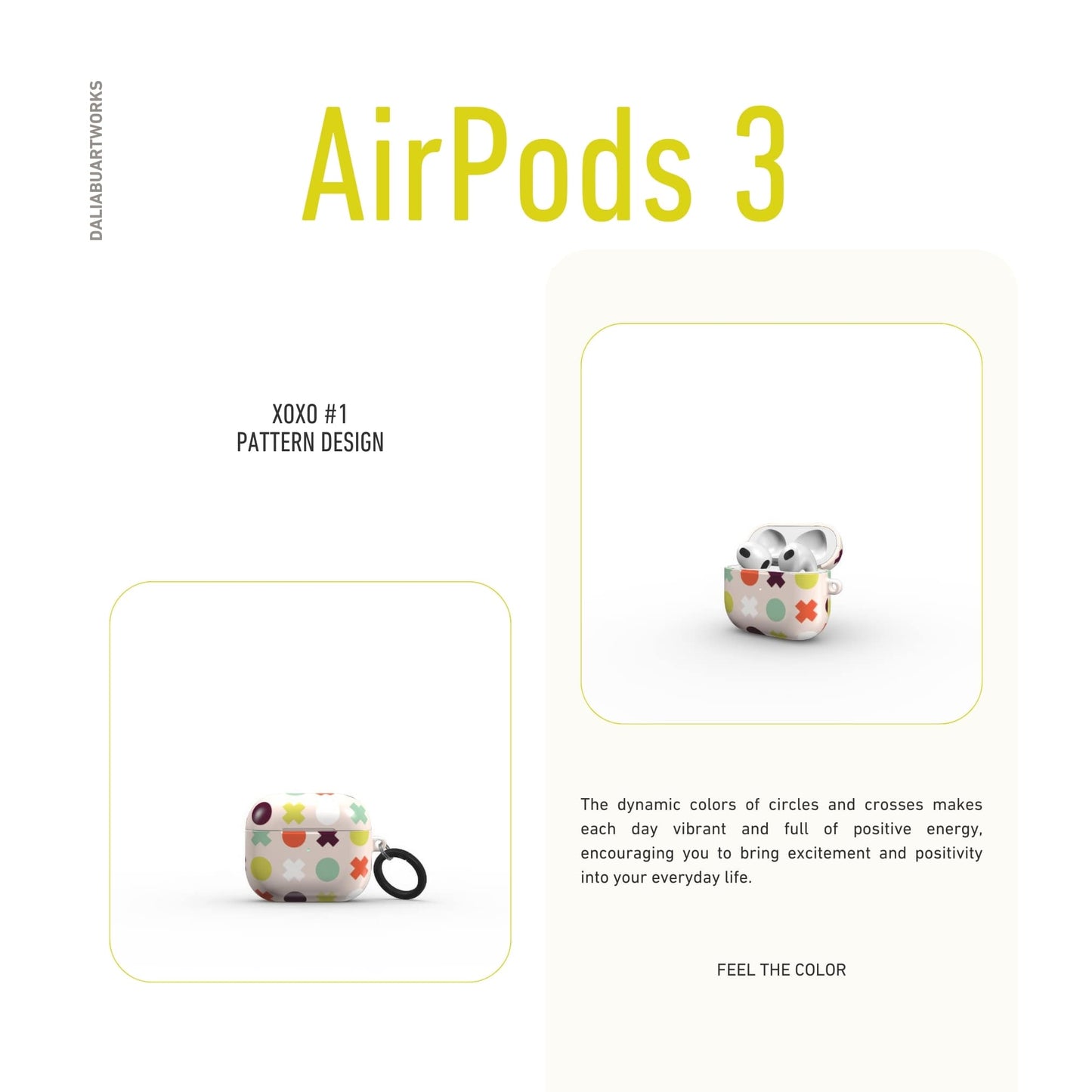 XOXO Tough Apple AirPods Case
