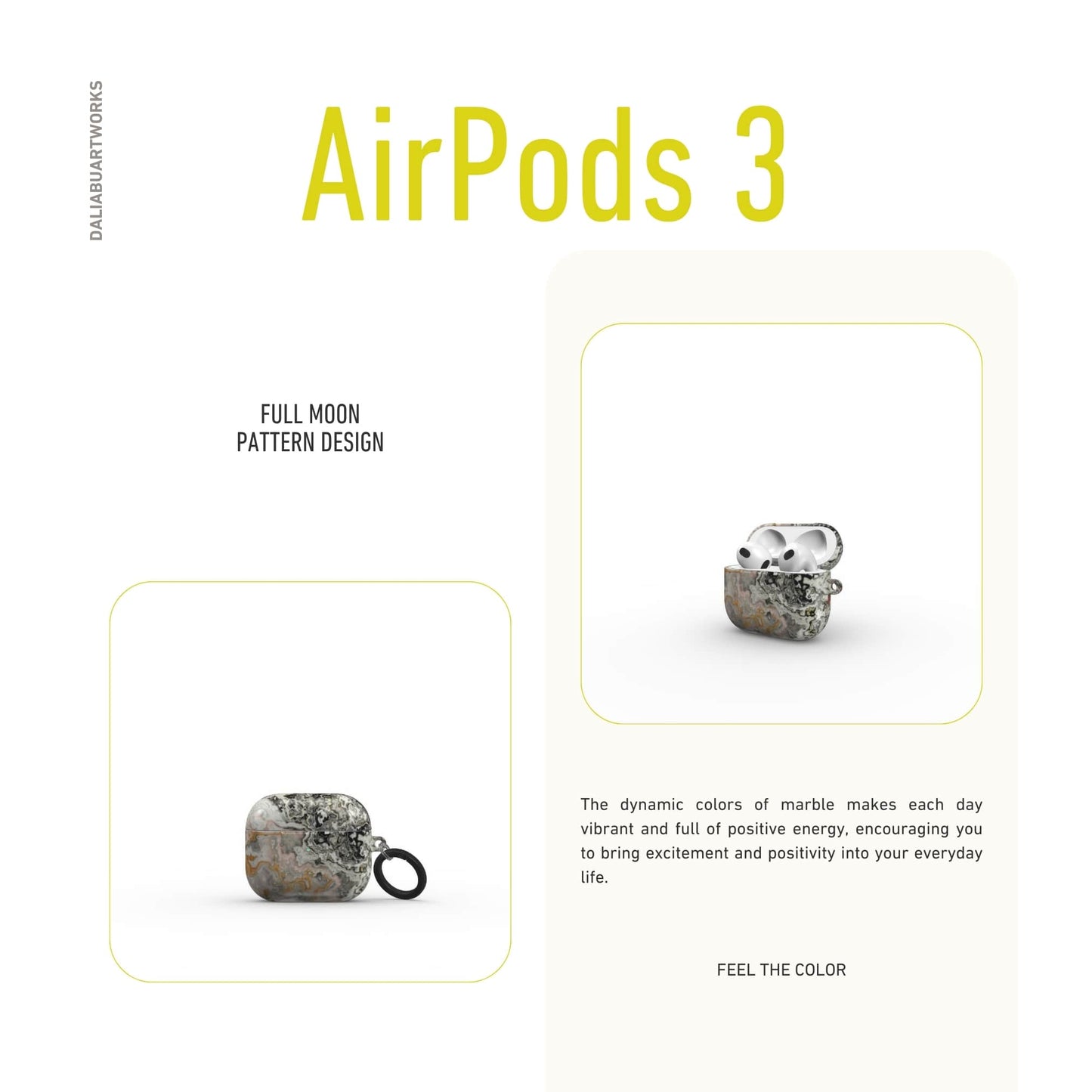 Full Moon Tough Apple AirPods Case
