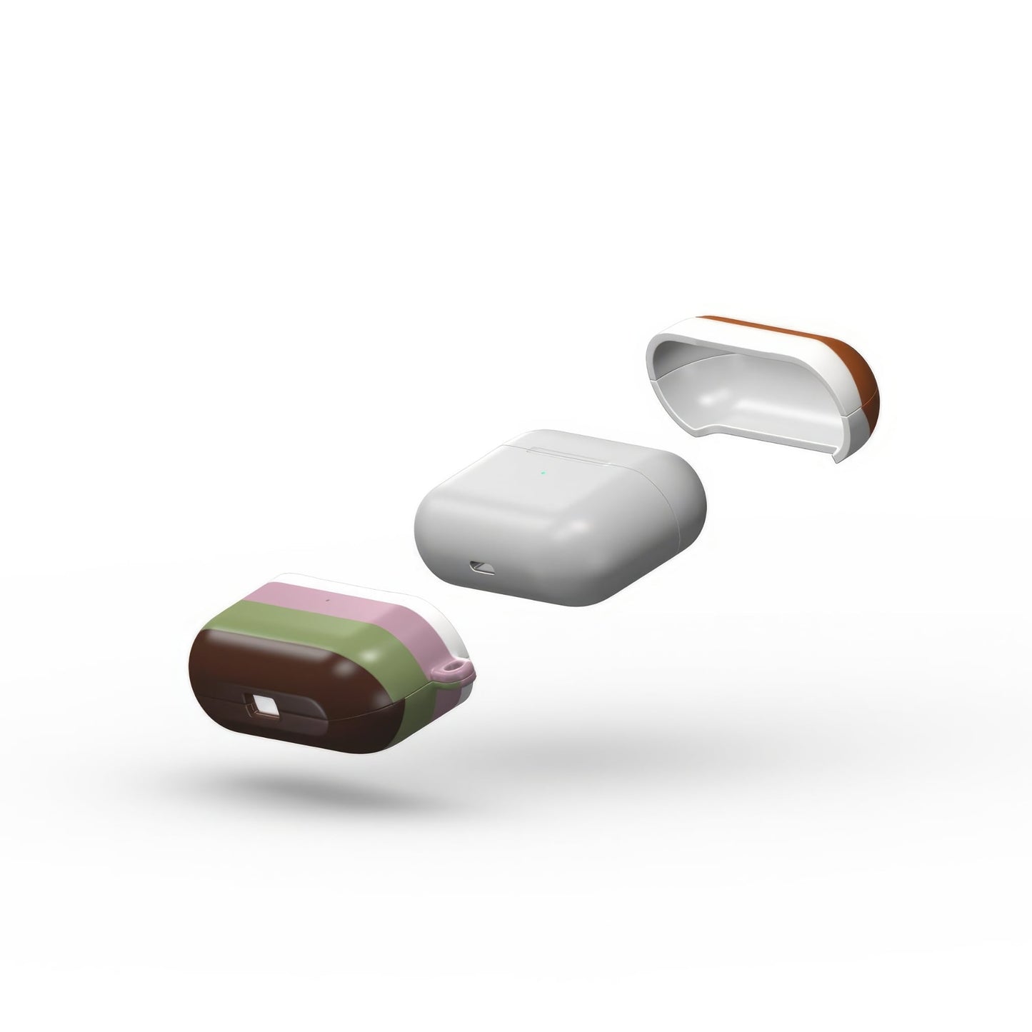 Color Blocks Forest Tough Apple AirPods Case