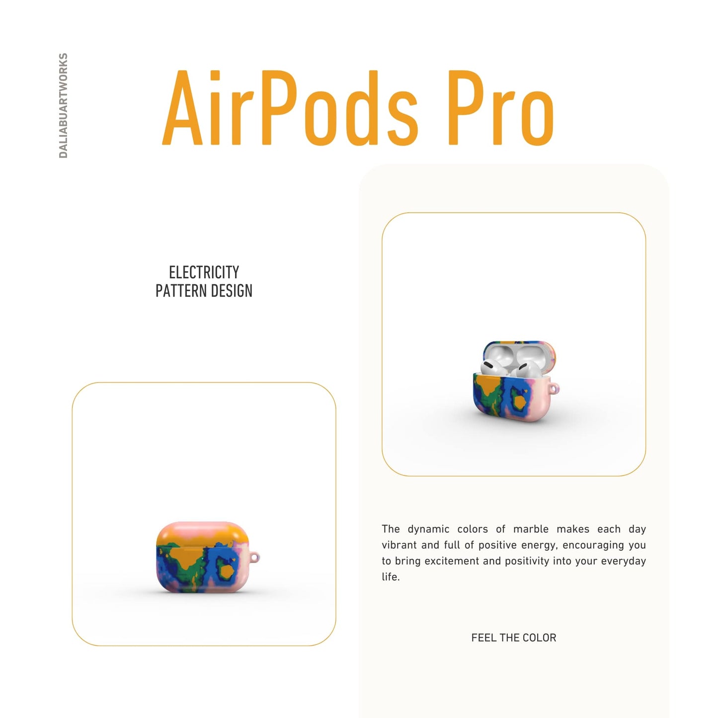 Electricity Tough Apple AirPods Case