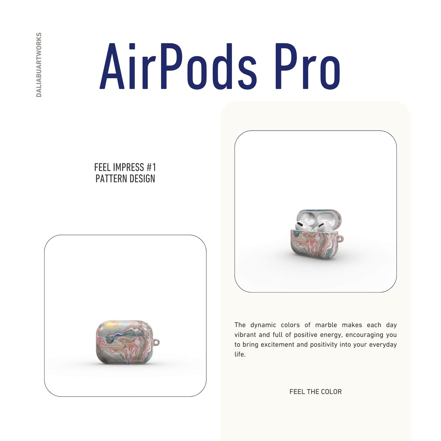 Feel Impress Tough Apple AirPods Case