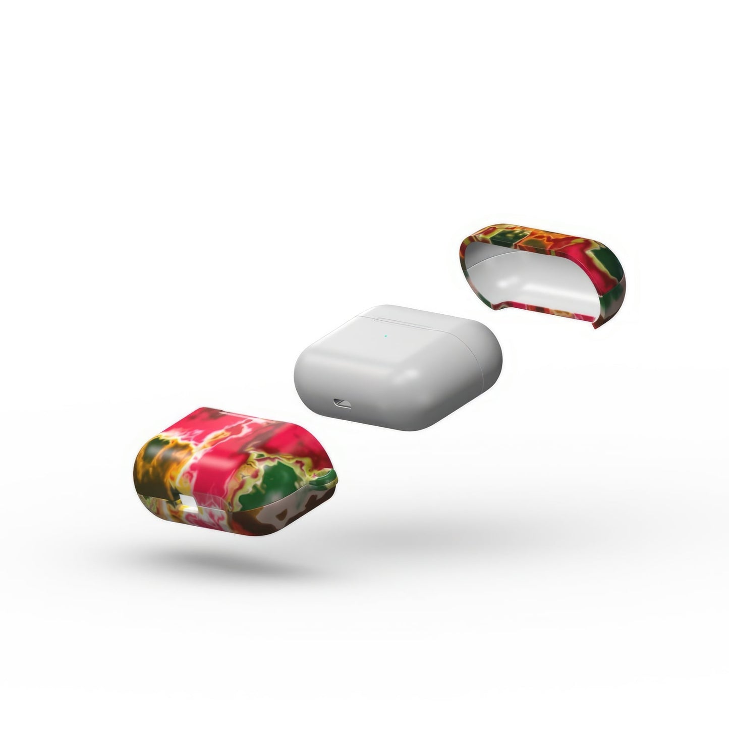 Neon Pink Rich Tough Apple AirPods Case