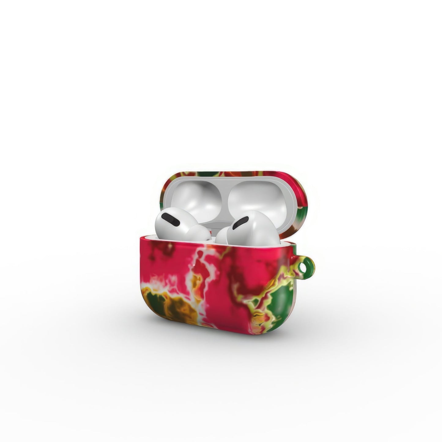 Neon Pink Rich Tough Apple AirPods Case