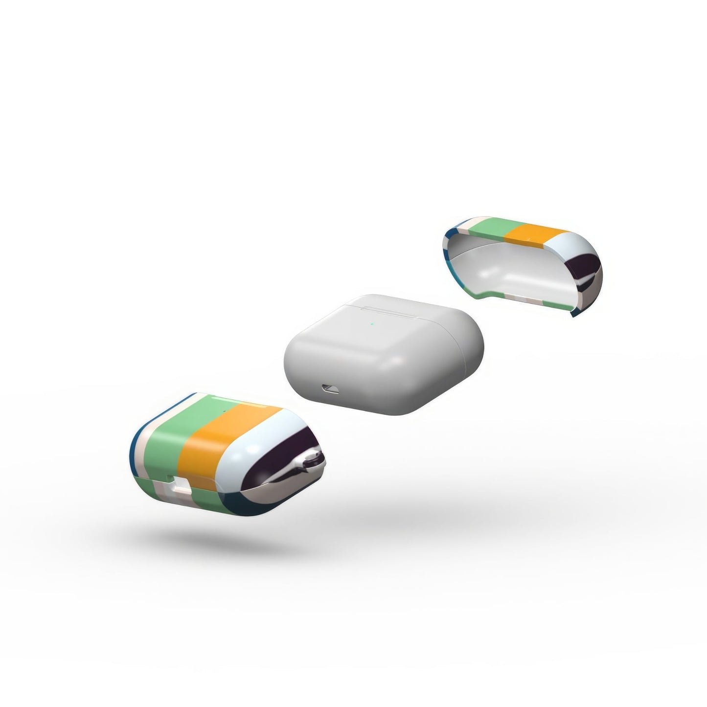 Parallel Flow Mint Tough Apple AirPods Case