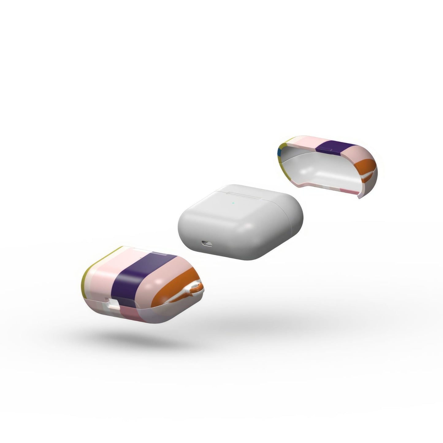 Parallel Flow Pink Tough Apple AirPods Case