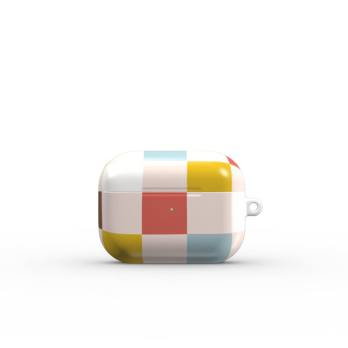 Pixel Grid Vintage Tough Apple AirPods Case