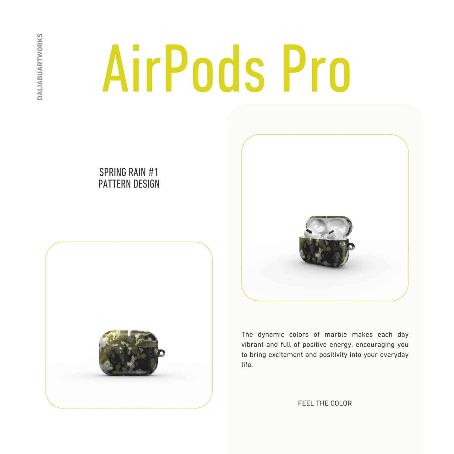 Spring Rain Tough Apple AirPods Case
