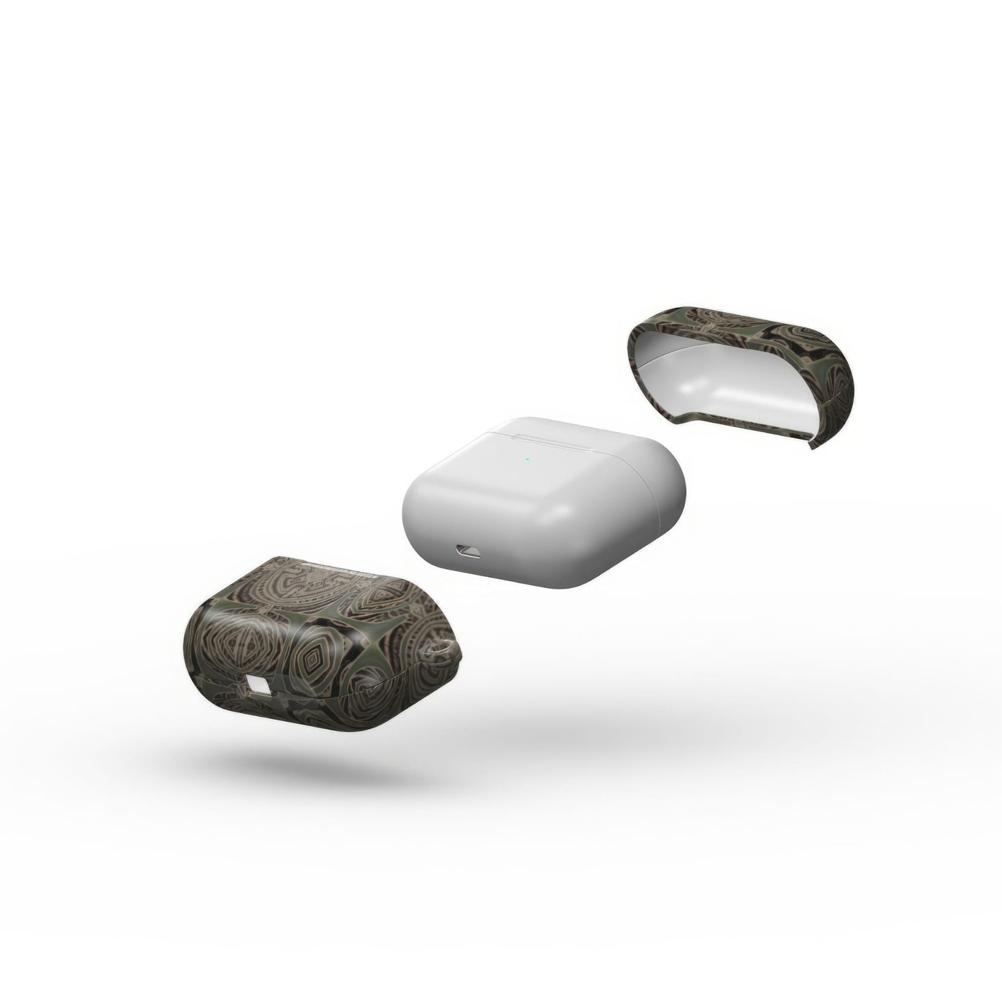 Wooden Snake #3 Tough Apple AirPods Case