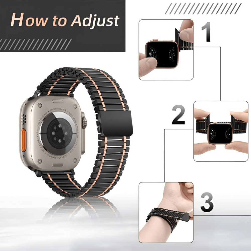 Cire Magnetic Stainless Loop Band