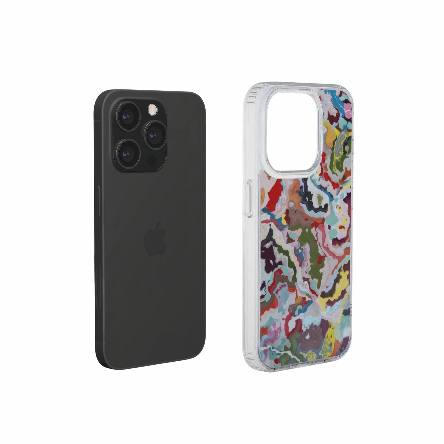 Bold Sprinkles Clear Phone Case