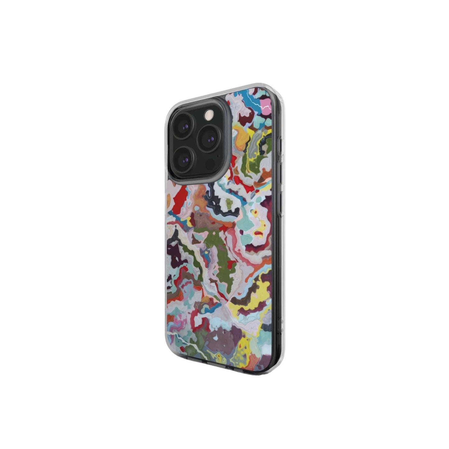 Bold Sprinkles Clear Phone Case