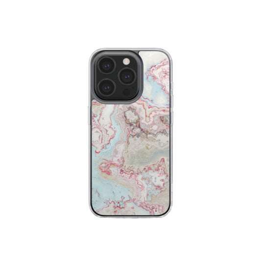 Divine Blue River Clear Phone Case
