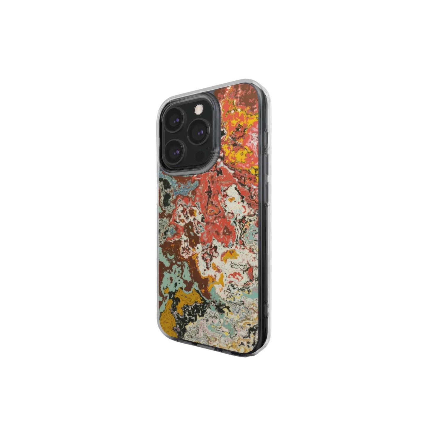 Earth In Flux Clear Phone Case