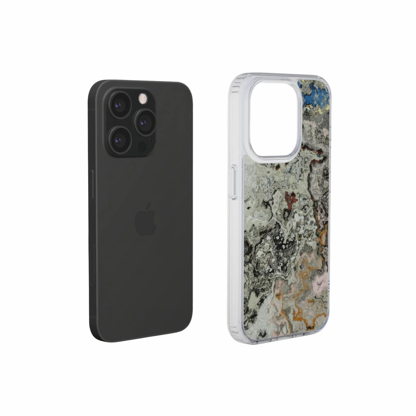 Full Moon Clear Phone Case