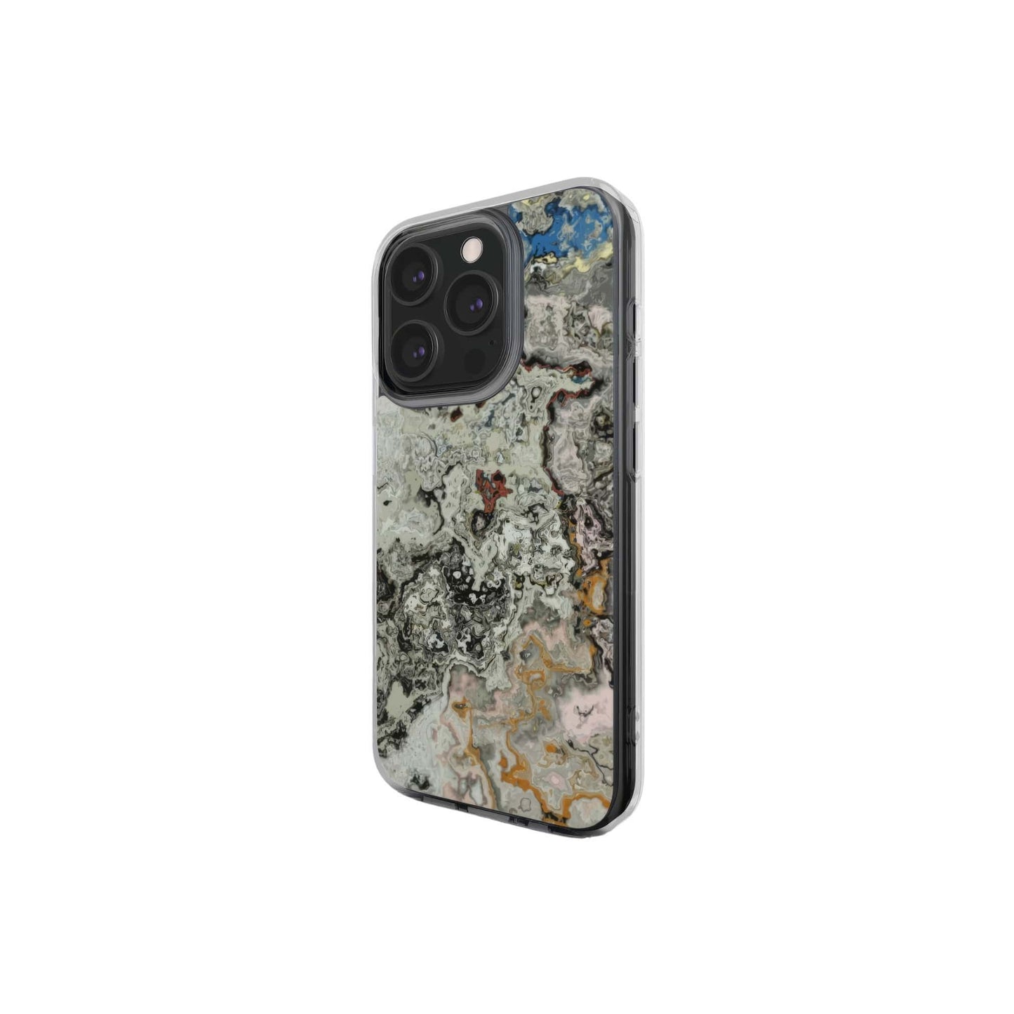Full Moon Clear Phone Case