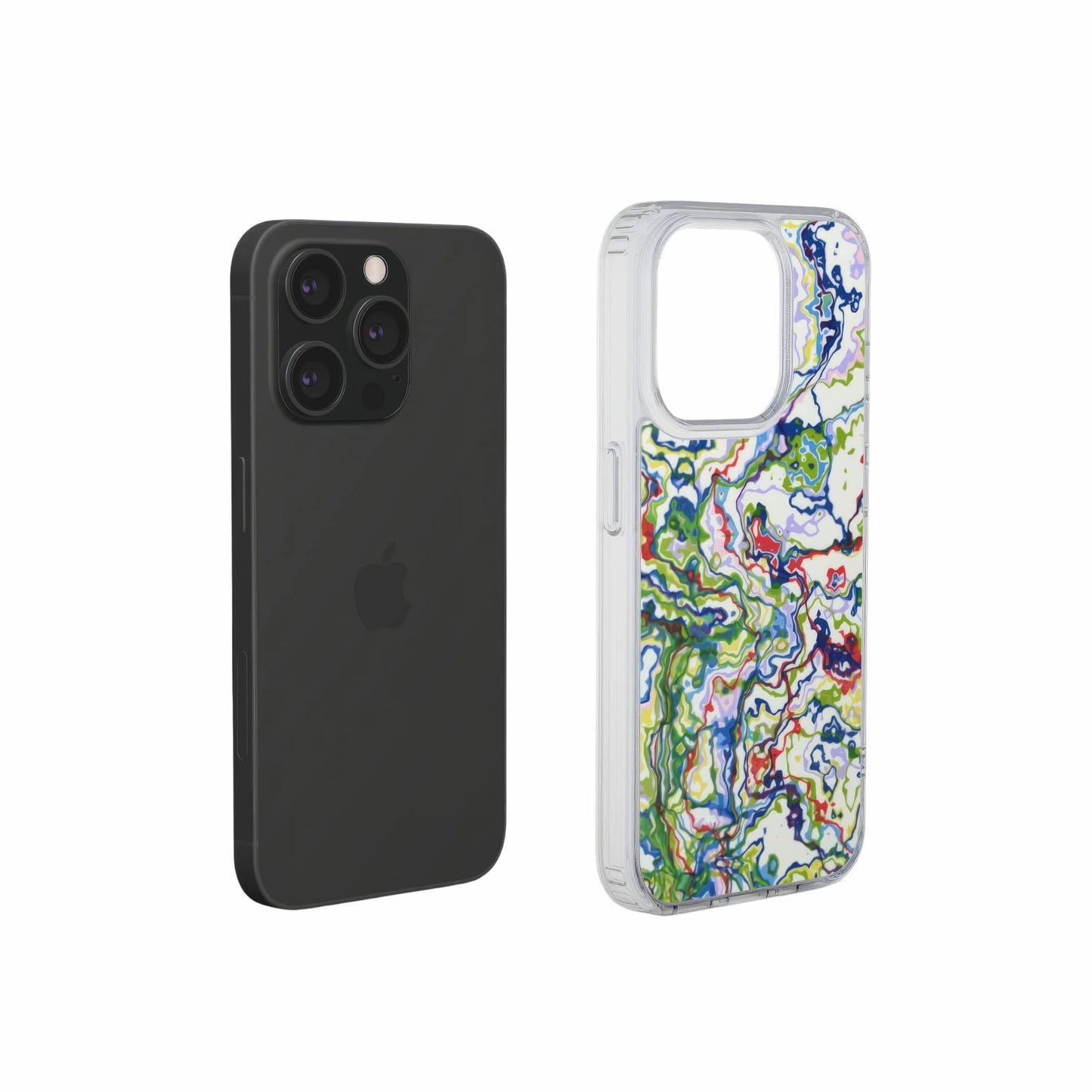 Inside My Brain Clear Phone Case