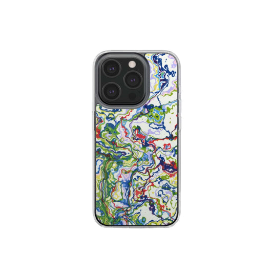 Inside My Brain Clear Phone Case