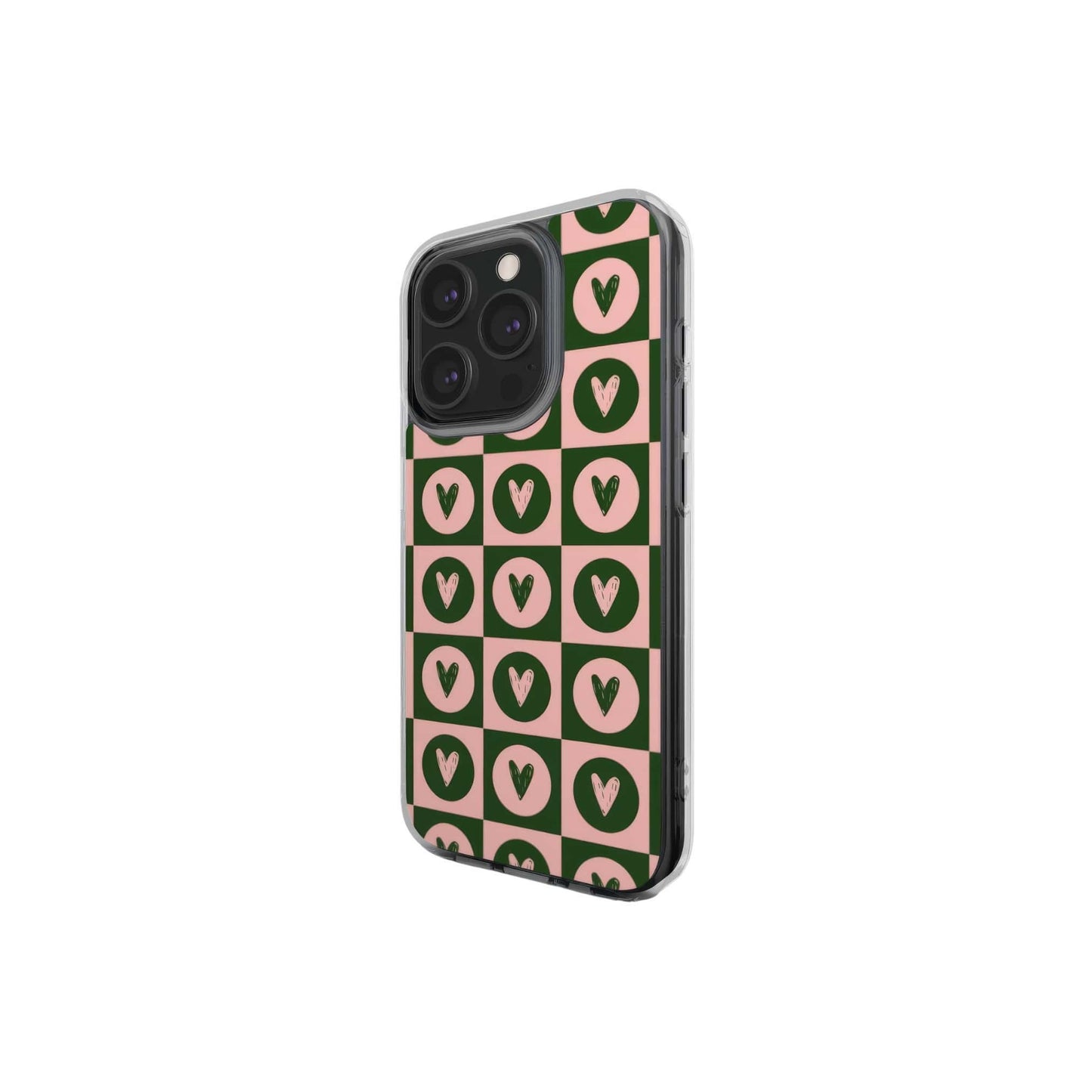 LovDot Vintage Rose Clear Phone Case
